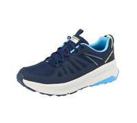 Skechers Switch Back, Cascadas traseras de Interruptor Mujer, Tela sintética Azul Marino con Ribete Azul, 35 EU