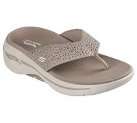 Skechers Chanclas para mujer, gris topo, 35 EU