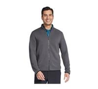 Skechers Chaqueta otomana con capucha para hombre, Asfalto, L