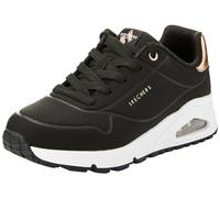 Skechers Chicas de la, Zapatillas, Black Synthetic Trim, 32 EU