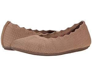 Skechers Cleo 2.0 - Hechizo De AmorMocasín Plano para Mujer, Moca, 39 EU