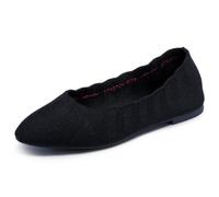 Skechers Zapatos mujer Cleo-Bewitch-Wide-Ballet Flat Ancho Negro 37 EU