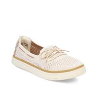 Skechers Coastal-Drive - Zapatos náuticos para mujer, Blanco sucio, 40 EU