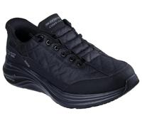 Skechers Contour Foam Cozy Fit - Zapatillas Deportivas sin Cordones para Hombres, Color Negro/Negro, Talla 44