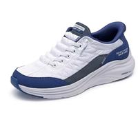 Skechers Contour Foam, Zapatillas Mujer, White, 39.5 EU