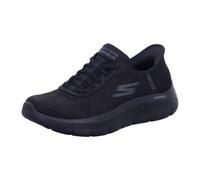 Skechers Zapatillas de mujer Go Walk Flex Mali Cordones Negro Textil 36.5 EU