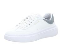 Skechers Córdova Classic Best Behavior para Mujer, Blanco Duraleather Blue Trim, 37 EU