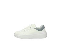 Skechers Cordova Classic Best Behavior - Tenis para Mujer, Blanco Duraleather Blue Trim, 39 EU