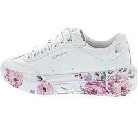 Skechers Cordova Classic Painted Flora - Tenis para mujer, Blanco, 36.5 EU
