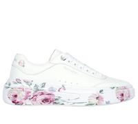 Skechers Cordova Classic Painted Flora - Tenis para mujer, Blanco, 37 EU