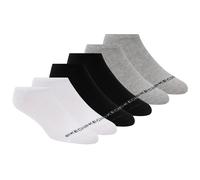 Skechers Cotton No-Show medias o calcetines? - 6 Pack en Blanco/Negro, talla Media