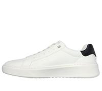 Skechers Court Break Suit Sneaker, Zapatillas Hombre, Duraleather Blanco, 40 EU