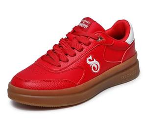 Skechers Courtside Cali Dudez, Zapatillas de Deporte Hombre, Rojo Duraleather Blanco Trim, 41.5 EU