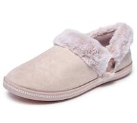 Skechers Cozy Campfire Fresh Toast, Pantuflas Mujer, Blush Microfiber Faux Fur, 38 EU