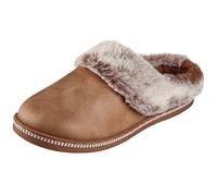 Skechers Cozy Campfire Lovely Life, Pantuflas Mujer, Chestnut Microleather/Faux Fur, 41 EU