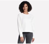 Skechers Cozy Luxe Crewneck en Rota Blanca, talla 2XL