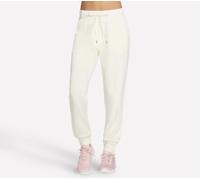 Skechers Skechluxe Eleavte Jogger Pantalones Deportivos, Blanco, XL para Mujer