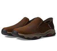 Skechers Craster Lanigan - Zapatillas sin Cordones para Hombre, Marrón Oscuro, 42 EU