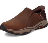 Skechers Zapatillas sin cordones para hombre Craster Lanigan Marrón oscuro 44 EU