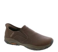 Skechers Craster Lanigan - Zapatillas sin Cordones para Hombre, Marrón Oscuro, 47.5 EU