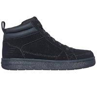 Skechers - Cremallera cómoda para niño, Color Negro, 11,5