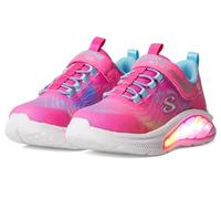 Skechers Cruisers-Rainbow Reflectin - Tenis para niña, Rosa intenso/multicolor, 34 EU