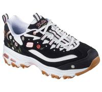 Skechers D' Lites 150553-BKW - Zapatillas para Mujer, Color Negro, Negro, 37 EU