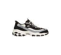 Skechers D´LITES SMOOTH NOSTALGIA Zapatillas Deportivas Slip-ON Negro Natural