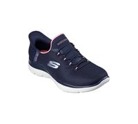 Skechers Damas Slip-Ins Summits Diamond Dream Zapatillas 150123 NVPK Azul Rosa