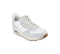 Skechers Damas Sport Casual UNO VINTAGE DAYZ Zapatillas 177857 WHT Blanco