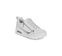 Skechers Damas Zapatillas Uno - Metallic Sliders Zapatilla 177873 WHT Blanca