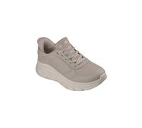 Skechers Damen Slip Ins Sneaker Deportivos Taupe BOBS B FLEX HI-WORKDAY