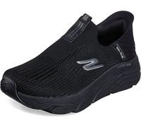 Skechers MAX Cushioning Elite Slip-ins-Transición Suave, Zapatillas Mujer, Black, 38.5 EU Ancho