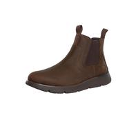 Skechers de los hombres Botas Chelsea de piel Augustino Paulo, marrón