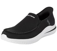 Skechers DELSON 3.0 CABRINO, Ponerse Hombre, Black Knit, 41 EU