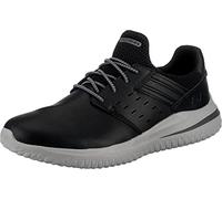 Skechers Delson 3.0 Ezra, Sneakers Hombre, Black, 42 EU
