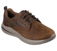 Skechers Delson 3.0 GlavineSneaker para Hombre, marrón Oscuro, 43 EU