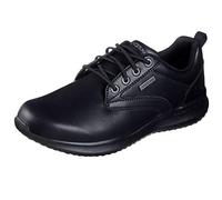 Skechers Delson Antigo, Zapatos Oxford Hombre, Black, 46 EU