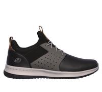 Skechers Delson - Axton en Negro/Gris, talla 46