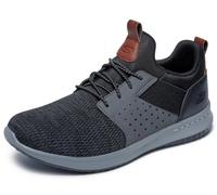 Skechers Delson Camben, Zapatillas para Hombre | Informal, espuma viscoelástica refrigerada por aire, malla de punto Skech, ligera, vegana