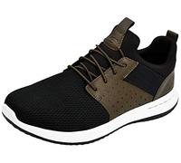 Skechers Delson Camben, Zapatillas para Hombre, Negro Marron, 41 EU Ancho