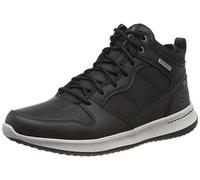 Skechers DELSON SELECTO, Botines para Hombre, Black Leather, 45 EU