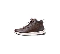 Skechers DELSON SELECTO, Botines para Hombre, Chocolate Leather, 39 EU