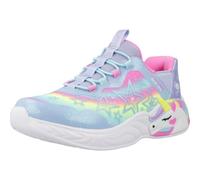 Skechers Unicorn Dreams-Starry Lite - Tenis para niña pequeña y Grande, Lavender/Multi, 3 Little Kid