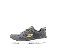 Skechers Burns- Agoura Hombre Scarpe da Ginnastica, Grey, 40 EU