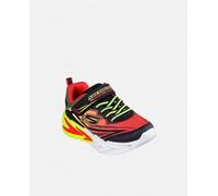 Skechers S Luces Flex ZapatillasNiño Talla Numeric_35 Color Rojo