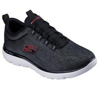 Skechers Deportivos Louvin Elástico Hombre 2904 Color: Negro Talla: 40