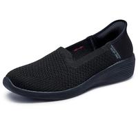 Skechers - Deportivos Slip-ins: Arya - Sweet Voice Fabricado con Knit técnico Textil Vegano para Mujer en Color Negro Lona Mujer Color: BBK Talla: 36