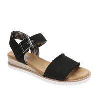 Sandalias Skechers Bobs Desert Kiss Adobe Princess Mujer Black 36