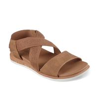 Skechers Desert Kiss Low, Sandalia Mujer, marrón castaño, 37.5 EU Ancho